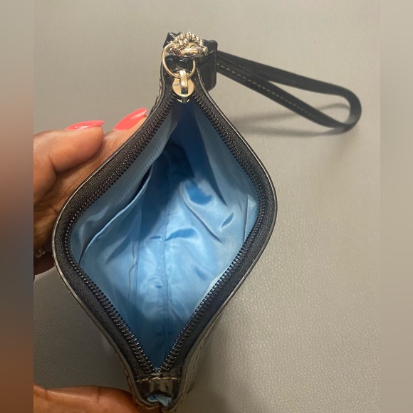 Coach Embossed Patent Leather Signature Wristlet - Picture 3 of 3